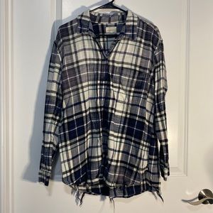 ae distressed flannel